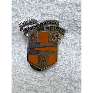 Vintage Skill Endurance Spirit Pin Badge Lapel Pin Collectible‎